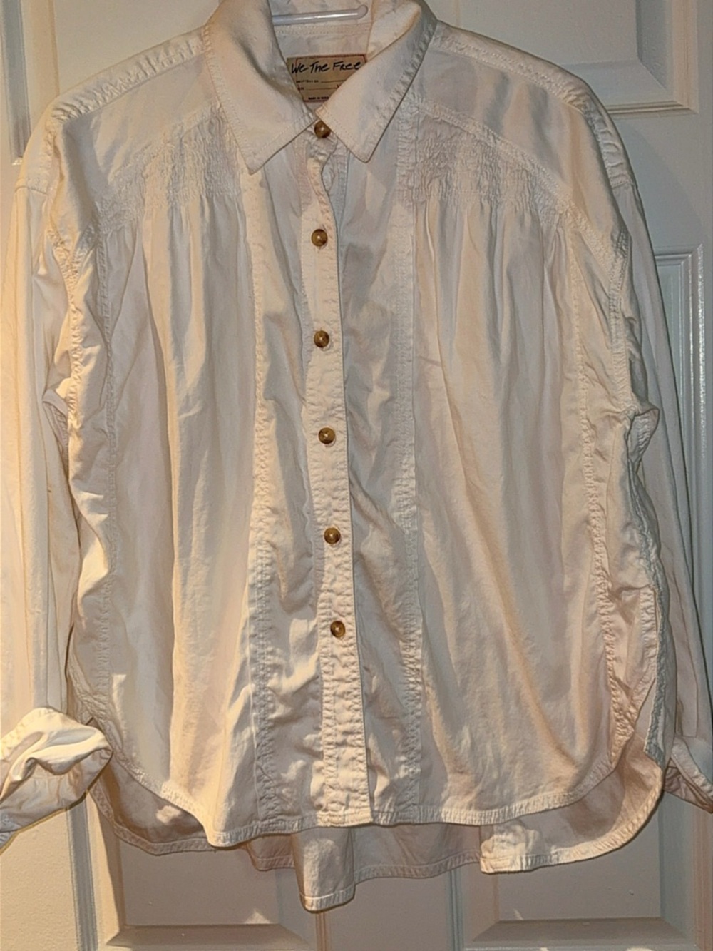 Pristine Immaculate Free People We The Free Sunday Shirt Sold Out Size: XS - Picture 5 of 11